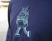 Long Sleeve Robo Tee, Unisex in Large or XL