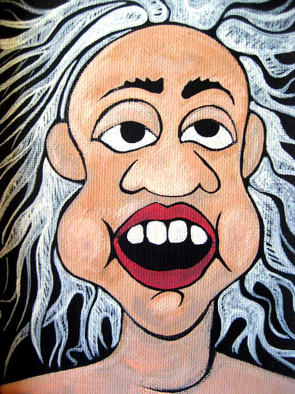 Uncle Portus Framed Painting- Fictional Portrait