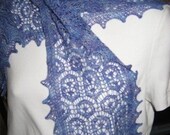 Many Shields Shetland Lace Scarf Pattern PDF File
