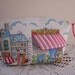 Cosmetic Bag Clutch Purse Cafe Rouge