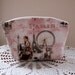 Cosmetic Bag Clutch Zipper Purse Scenes of Paris