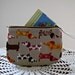 Coin/Business Card Clutch Zipper Case Doxies on Parade