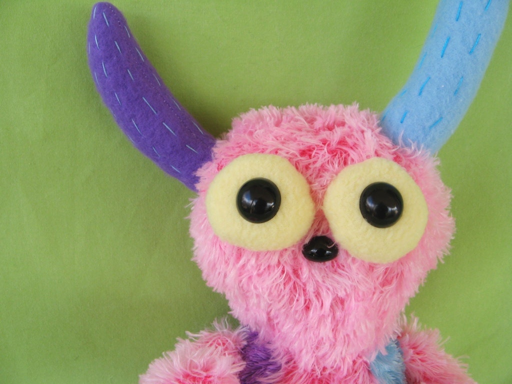 Monster stuffed animal plush