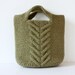 Felted Handbag in Sage