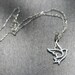 Dove Necklace in Silver