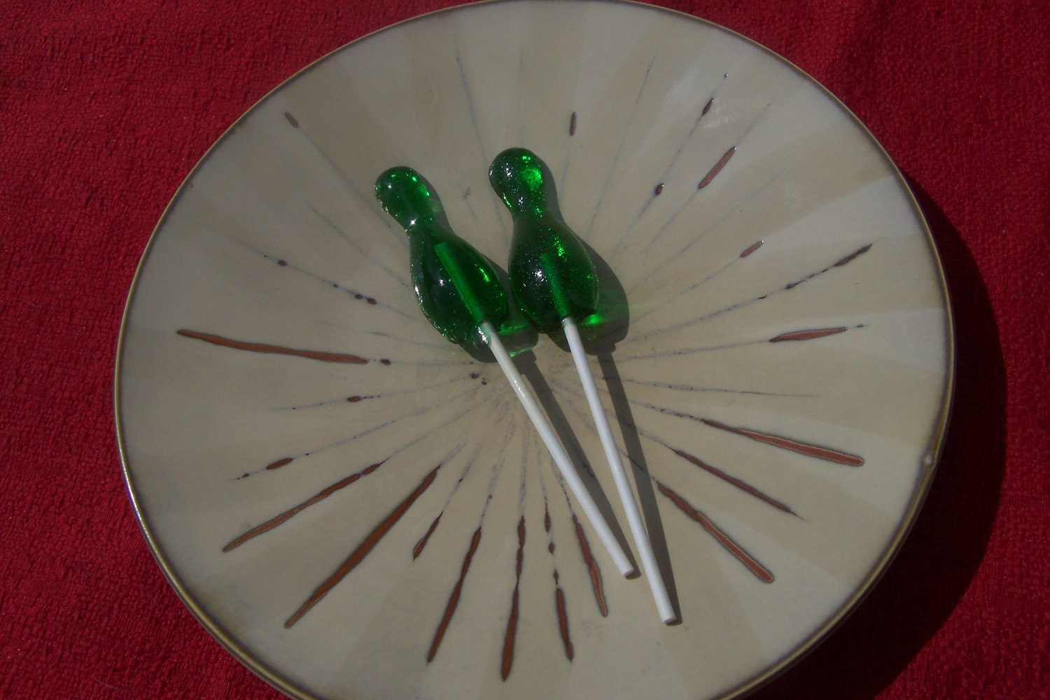 14 Bowling Pin Lollipops Suckers Party Favor Bowl Candy