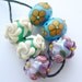 HOLDING for bk - Earring Lovers Set - 6 Beads - rounds- SRA