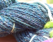 2 ply Handspun Merino Yarn - 168 yards - English Garden