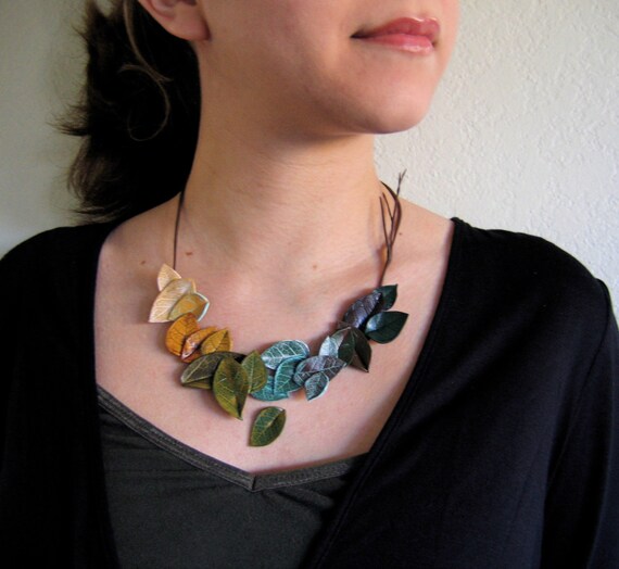 Leaves and Branches Necklace