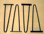 Hair pin legs  4 piece set  mid century modern eames era classic