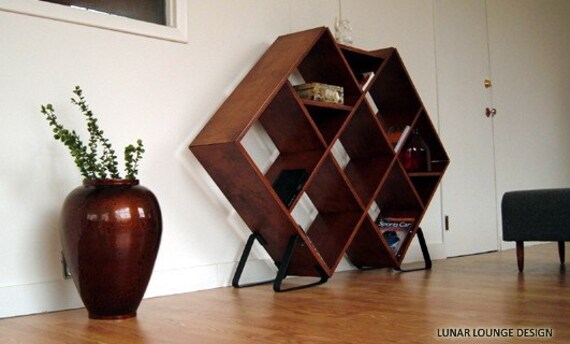 Argyle Shelving Unit  Mid Century Eames Era Furniture design
