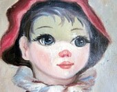 Vintage Original Art Work, European Elves