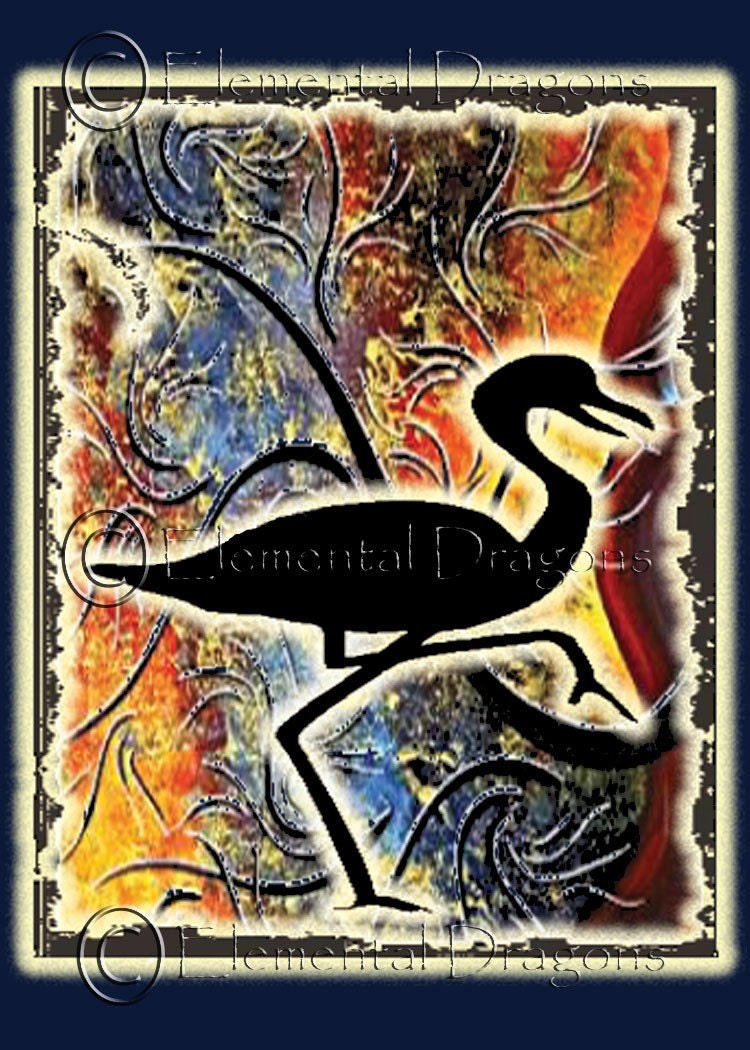 The Crane - ACEO