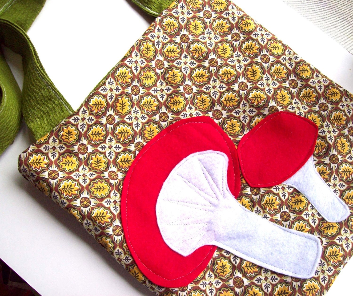 SALE-Mushroom tote bag
