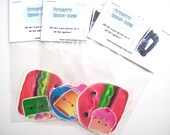 SALE- Happy food Iron-on set