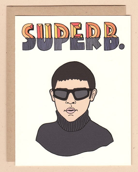 SUPERB card - tribute to Lucas from Empire Records