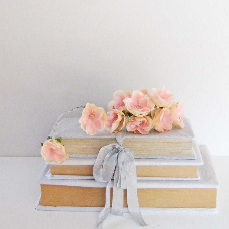 French Roses Fairy lights - Cream and Pink