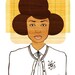 Yearbook Nancy (Portrait), 8X10 Art Print
