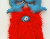 Randolph - Hand-stitched plush monster