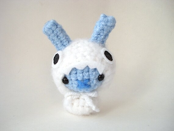 Baby Yeti Moon Bun Amigurumi Bunny Rabbit with by ...