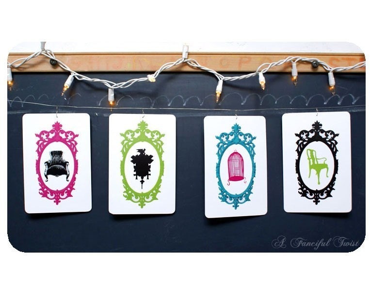 8- Postcard Set - Charming Silhouettes