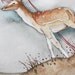 Watercolor Painting on Paper - Sometimes I Still Need You