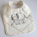 organic baby bib.