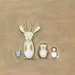 jackalope and friends - 8.5 x 11 print by Marisa and Creative Thursday