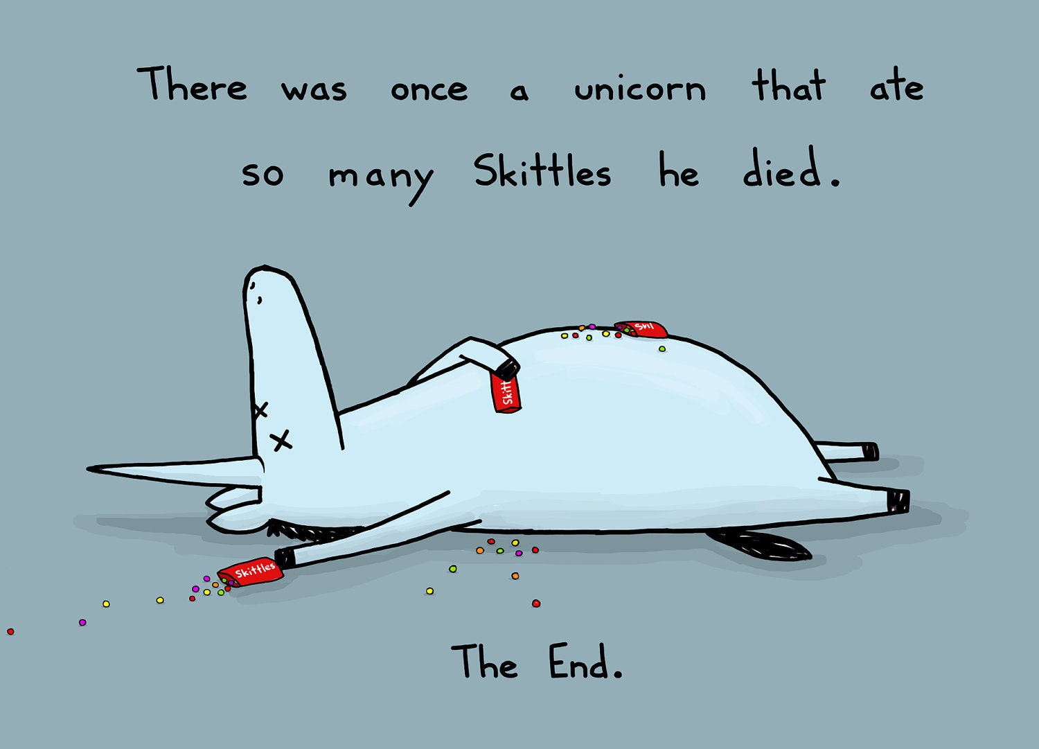 Unicorn Overdose Art Print