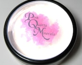 Jumbo Vegan Translucent Veil Create Optical Illusion Minimize Lines Pink Quartz Minerals