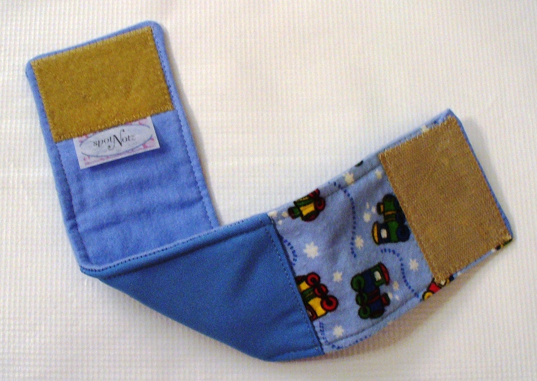 New WATERPROOF style SPOTNOTZ Male Dog Belly Band Diaper in Custom Specific Sizes Up to a 17 inch waist