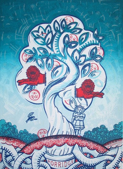 Sonia Romero Limited Edition Serigraph - Eat Your Porridge