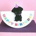 My Best Friend Birthday Card-Black Labrador Retriever