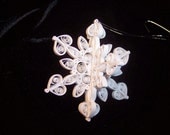 3-D Quilled Snowflake Ornament for 2010