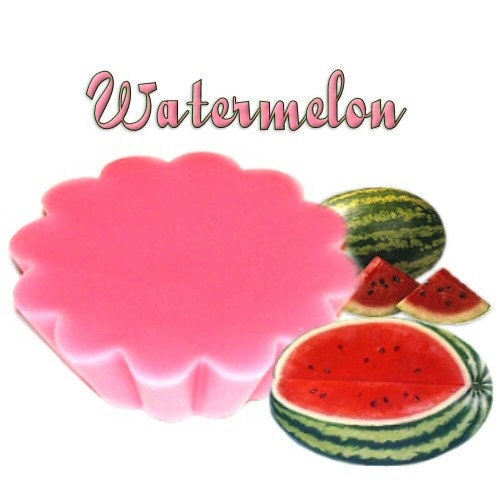 4 Watermelon Tarts Wickless Candle Melts Fresh Fruit Scent