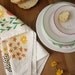 Yellow Floral Dishtowel