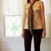 Women's Brown and White Polka Dot Scarf or Head Band/Wrap