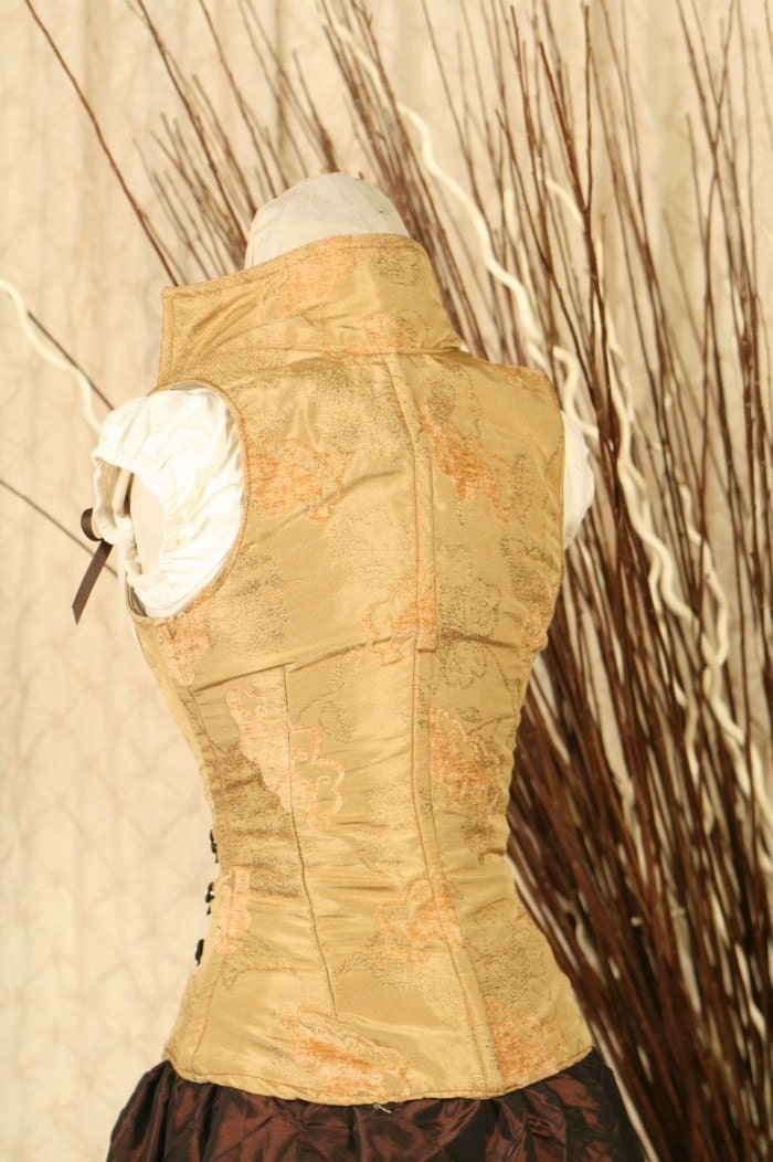 Waist 33 to 35 Gold Steampunk Vixen
