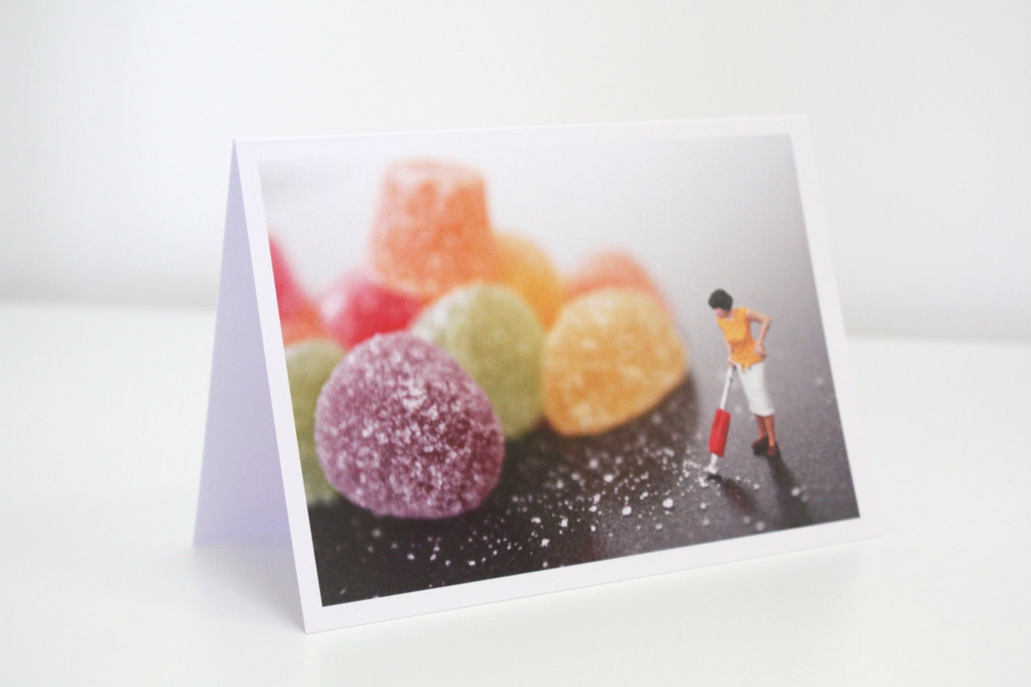 010 - a womans work is never done - greeting card