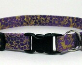 Cat Collar - Fancy Purple and Gold