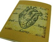 vintage anatomical heart MOLESKINE JOURNAL