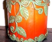 Pumpkin Pencil Cup