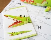 Alligator Sewing Pattern - printed booklet and template