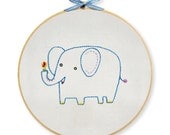 KIT embroidery elephant wall art