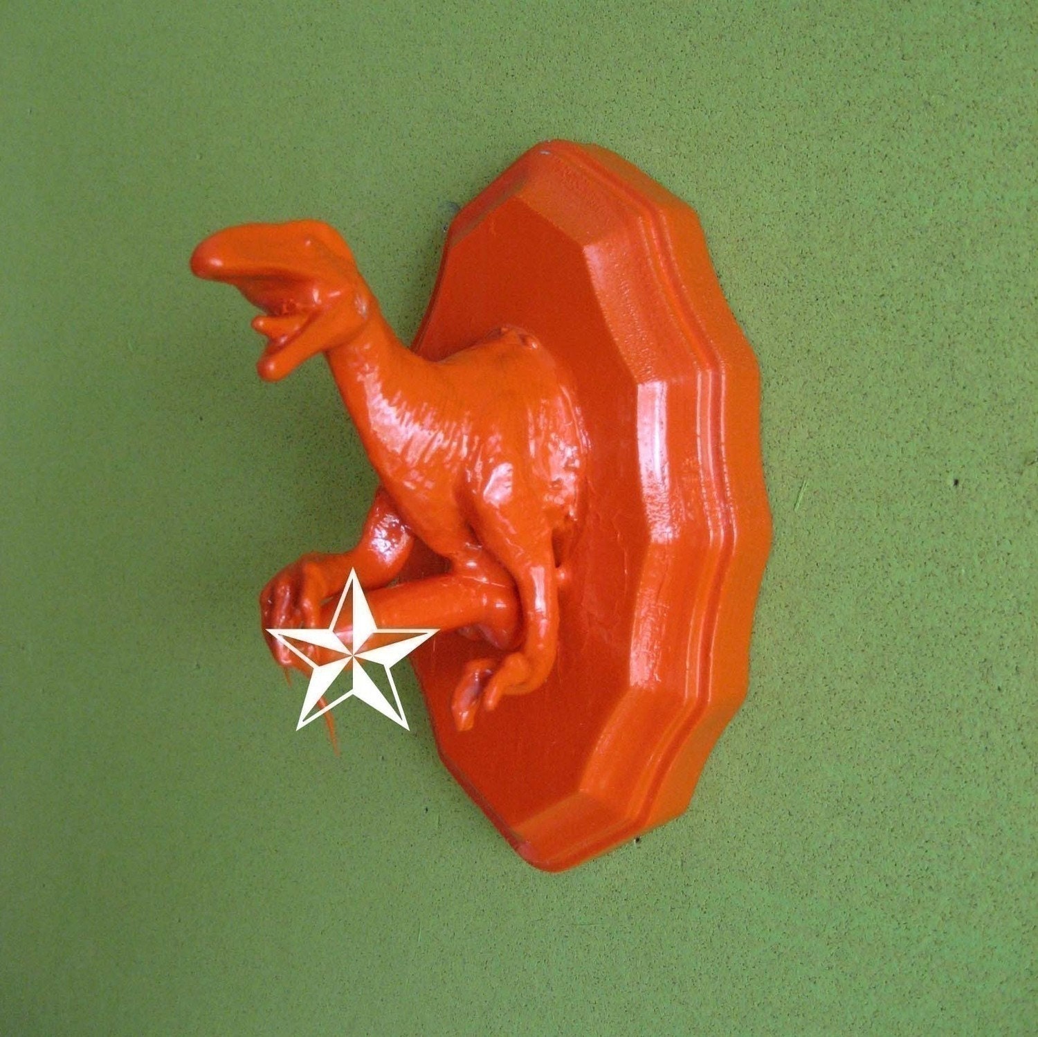 MATURE Masturbating dinosaur wall art