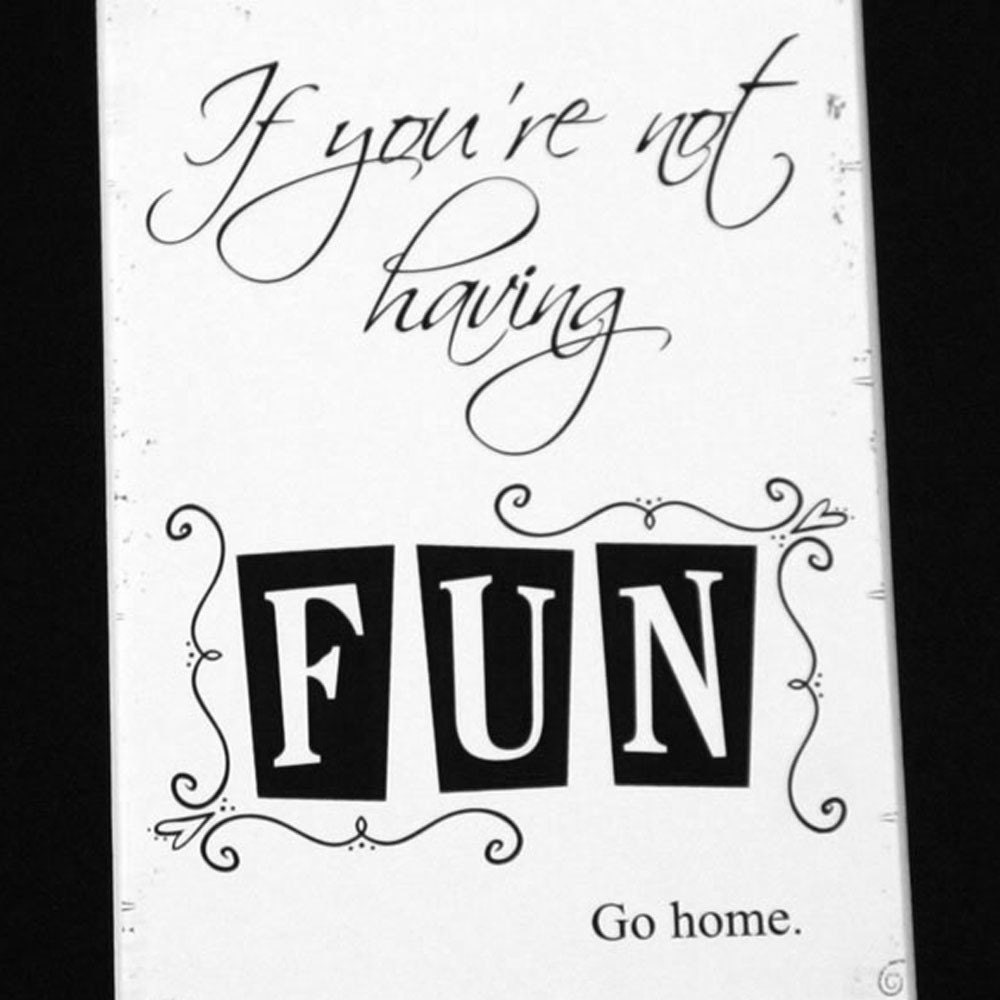 Don't be a party pooper.. have fun