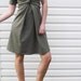Khaki Dress Available in Black, Khaki or Navy Suzi Dress Great as Maternity Wear