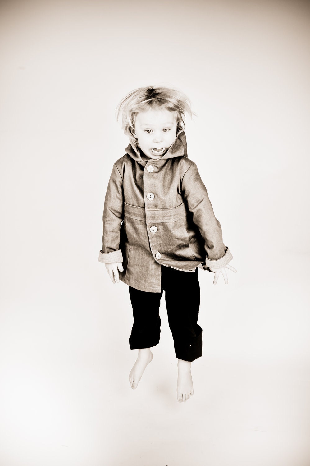 Fair Weather Jacket PDF EPATTERN for child sizes 2 to 4