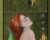 Mermaid  Bookmark From Original Painting by Melody Lea Lamb