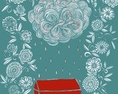 raincloud archival print